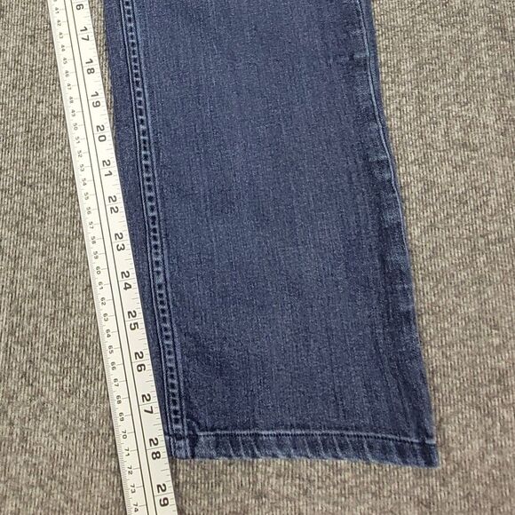 Paige Jeans Mens 36x28 Blue Transcend Federal Slim Straight Dark Wash Colman - Picture 7 of 14